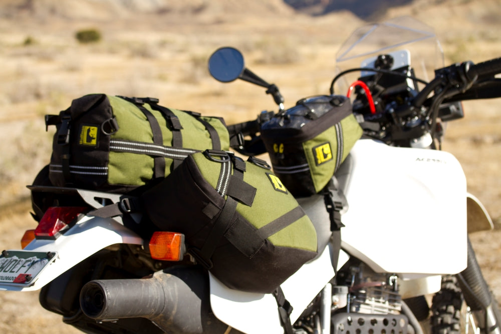 E-12 Saddle Bags - Motorcycle Luggage by Wolfman – Wolfman Luggage