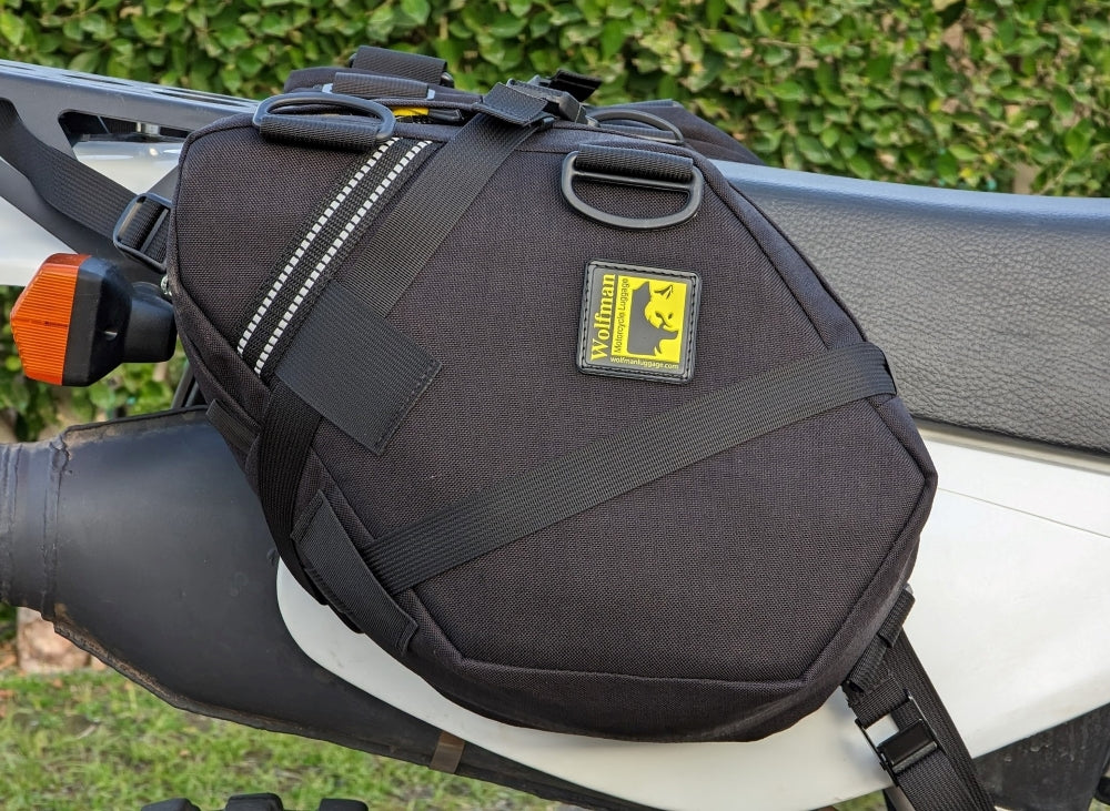Riverside IPX6 Waterproof Saddle Bag Bikepacking 6-15L Bag Only | Decathlon